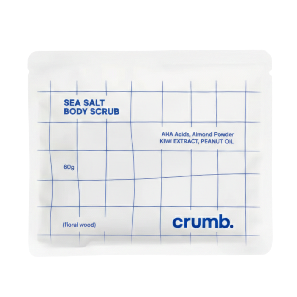 CRUMB. Floral Wood Body Scrub 1х60g - Сольовий скраб для тіла з AHA-кислотами (travel format) CRUMB. Floral Wood Body Scrub 1х60g - Сольовий скраб для тіла з AHA-кислотами (travel format)